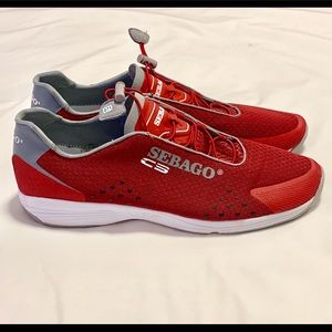 A pair of Sebago Running Shoes
